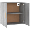 Grauer TV-Wandschrank Pisarov 60x30x60cm (Holz)