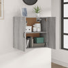 Grauer TV-Wandschrank Jabre 60x31x60cm (Holz)