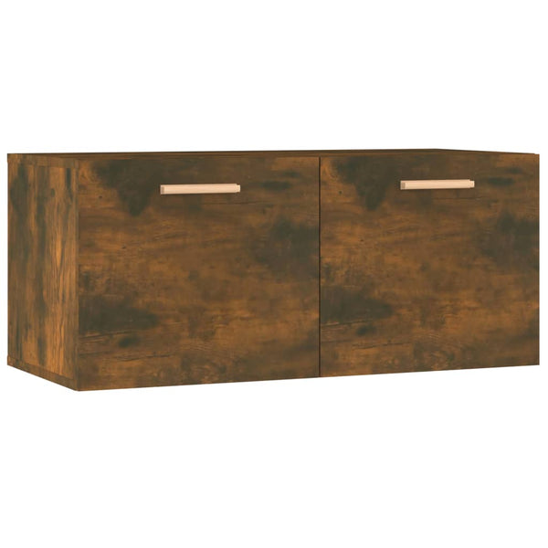 Wildeiche Wandschrank Dusita 80x35x36,5cm (Holz)