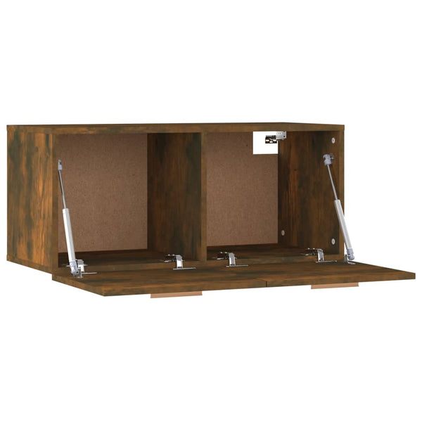 Wildeiche Wandschrank Dusita 80x35x36,5cm (Holz)