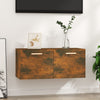 Wildeiche Wandschrank Dusita 80x35x36,5cm (Holz)