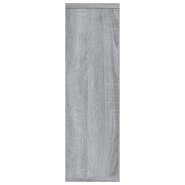 Harmaa seinähylly Welemer 85x16x52,5cm (puinen)