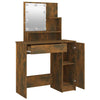 Savutammi Schminktisch mit LED-Beleuchtung Gioni 86,5x35x136cm