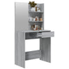 Grauer Schminktisch Nilda 74,5x40x141cm (Sonoma)