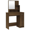 Brauner Eichen-Schminktisch Simpronia 86,5x35x136cm
