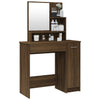 Brauner Eichen-Schminktisch Simpronia 86,5x35x136cm