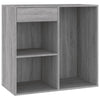 Scarlet grauer Kosmetikschrank 80x40x75cm (Holz)