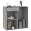 Scarlet grauer Kosmetikschrank 80x40x75cm (Holz)