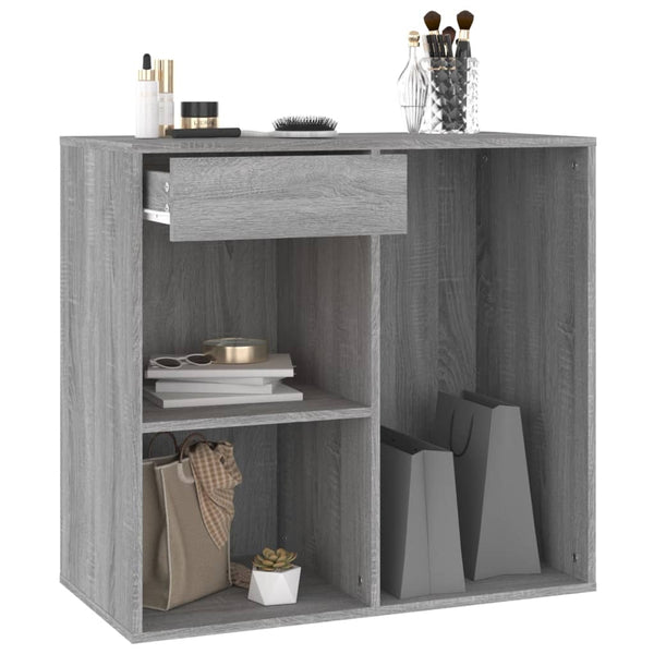 Scarlet grauer Kosmetikschrank 80x40x75cm (Holz)