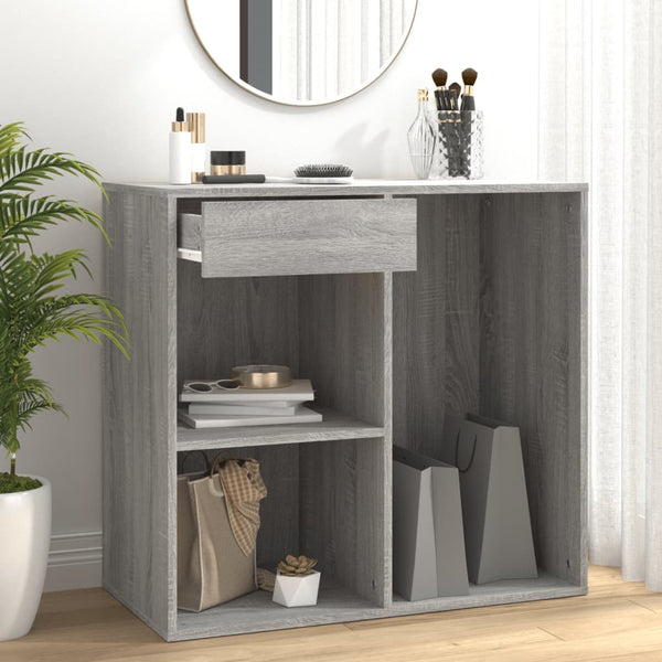Scarlet grauer Kosmetikschrank 80x40x75cm (Holz)
