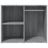 Grauer Kosmetikschrank Frodita 80x40x65cm (Holz)