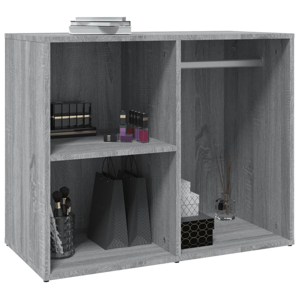 Grauer Kosmetikschrank Frodita 80x40x65cm (Holz)