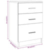Nachttisch Savutammi Valvoarea 40x40x63cm (Holz)