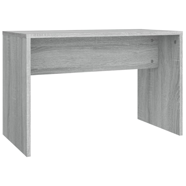 Grauer Schminkhocker Rosario 70x35x45cm (Holz)