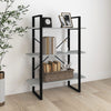 Rindunica graues Bücherregal 80x30x105cm (Holz)