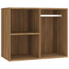 Schminktisch-Set Viorian aus brauner Eiche (mit LED-Beleuchtung, Holz)