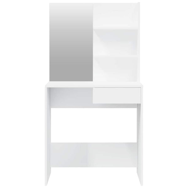 Weißer Schminktisch Thasse 74,5x40x141cm
