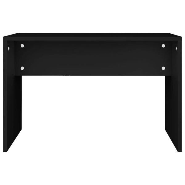 Schminktischset Thasse schwarz 74,5x40x141cm