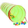 Kinderspieltunnel grün 175 cm Polyester