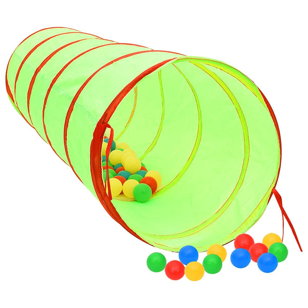 Kinderspieltunnel grün 175 cm Polyester