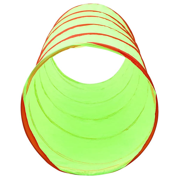 Kinderspieltunnel grün 175 cm Polyester