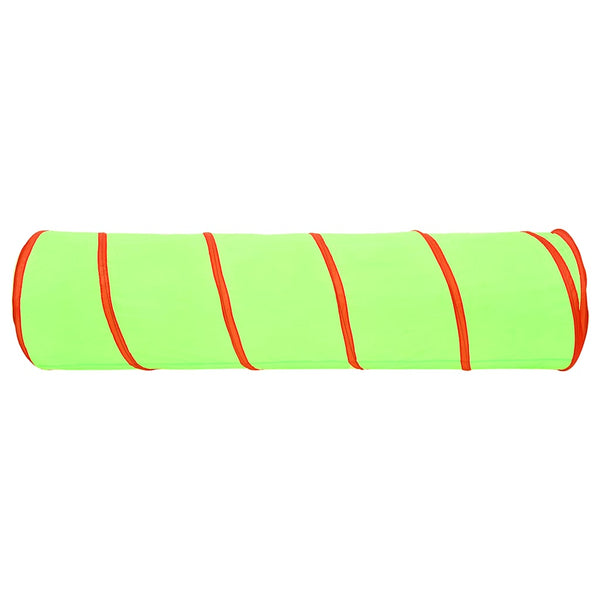 Kinderspieltunnel grün 175 cm Polyester