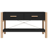 Schwarzer TV-Schrank Nersin 82x38x45cm (Holz)