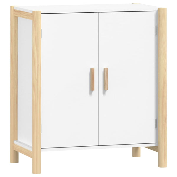 Weißes Sideboard Kakas 62x38x70cm (Holz)