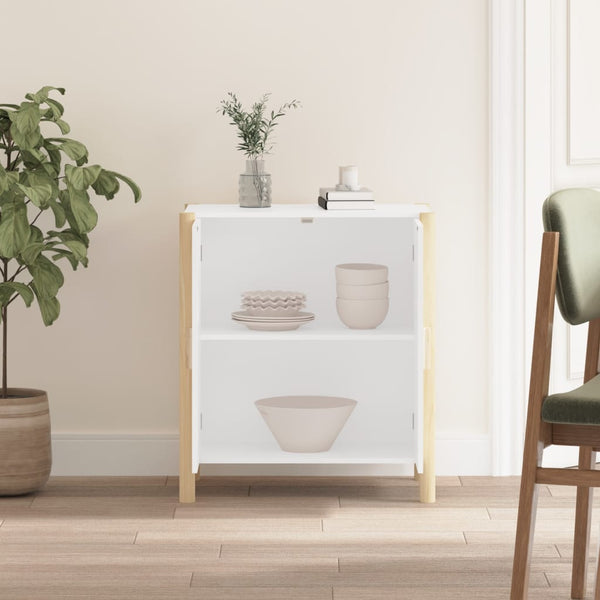 Weißes Sideboard Kakas 62x38x70cm (Holz)