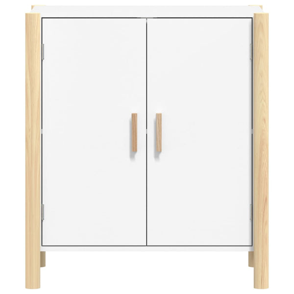 Weißes Sideboard Kakas 62x38x70cm (Holz)