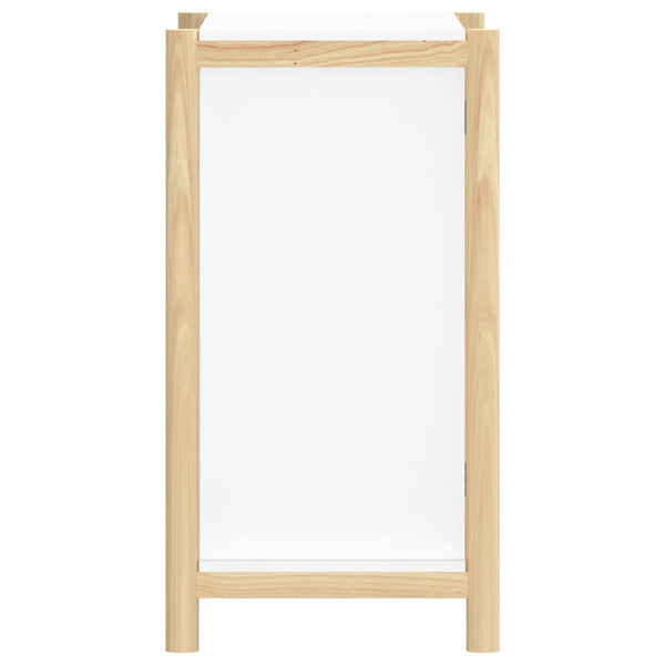 Weißes Sideboard Kakas 62x38x70cm (Holz)