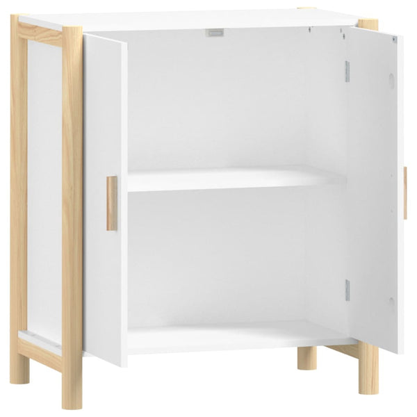 Weißes Sideboard Kakas 62x38x70cm (Holz)