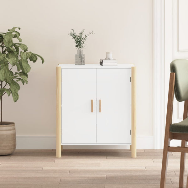 Weißes Sideboard Kakas 62x38x70cm (Holz)