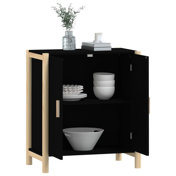 Musta senkki Kakas 62x38x70cm (puinen)