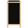 Musta senkki Kakas 62x38x70cm (puinen)