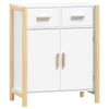 Weißes Sideboard Doruta 62x38x75cm (Holz)