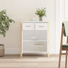 Weißes Sideboard Doruta 62x38x75cm (Holz)