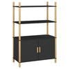Schwarzer Schrank Marnie 80x40x121cm (Holz)
