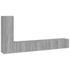TV-Schrank-Set Dorotha 3-teilig (Sonoma-Holzoptik)