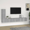 TV-Schrank-Set Dorotha 3-teilig (Sonoma-Holzoptik)