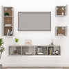 TV-Schrank-Set Casmir in Betongrau (5-teilig, Holz)