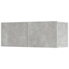 TV-Schrank-Set Casmir in Betongrau (5-teilig, Holz)