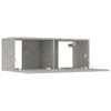 TV-Schrank-Set Casmir in Betongrau (5-teilig, Holz)