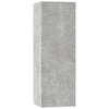 TV-Schrank-Set Casmir in Betongrau (5-teilig, Holz)