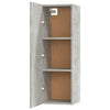 TV-Schrank-Set Casmir in Betongrau (5-teilig, Holz)