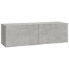 TV-Schrank-Set Lutfia betongrau (5-teilig, Holz)