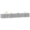 Loretto 3-teiliges TV-Schrank-Set in Grau (Sonoma-Holz)