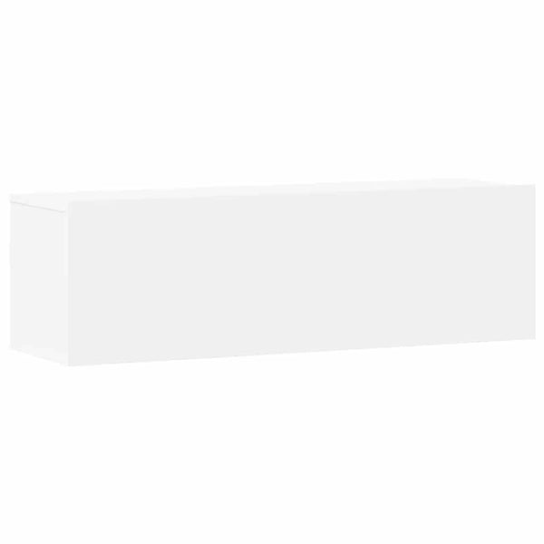 Loretto TV-Möbel-Set in Weiß (3-teilig, aus Holz)