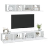 TV-Schrank-Set Areiene, weiß (4-teilig, Holz)