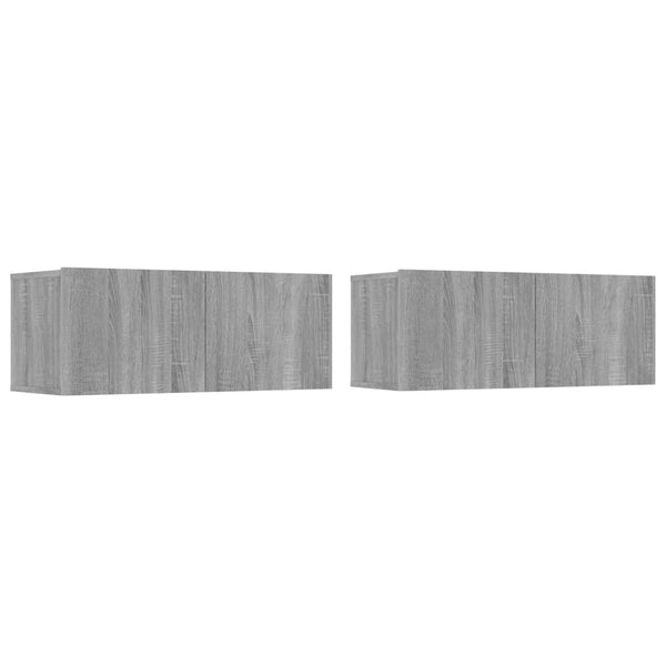 TV-Schrank-Set Bucuroiu 6-teilig (Sonoma-Eiche)